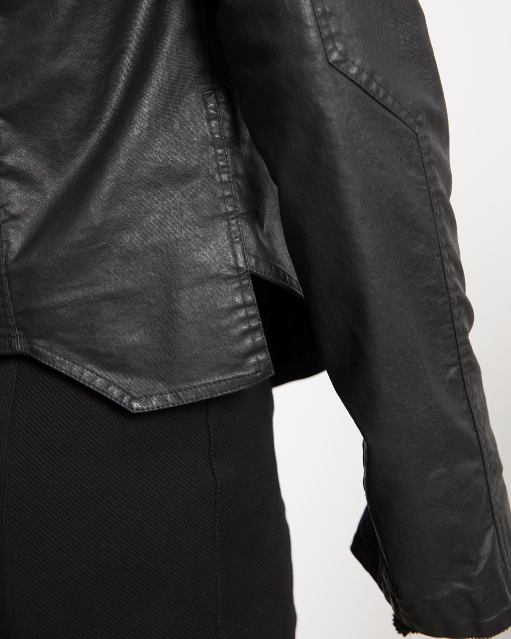 Men High Shoulder V Jacket - Avant Gardist