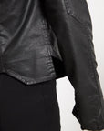 Men High Shoulder V Jacket - Avant Gardist