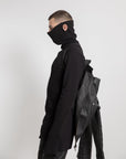 Men High Shoulder V Jacket - Avant Gardist