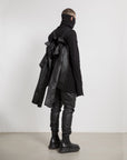 Men High Shoulder V Jacket - Avant Gardist