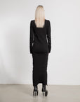 Cropped Long Dress - Avant Gardist