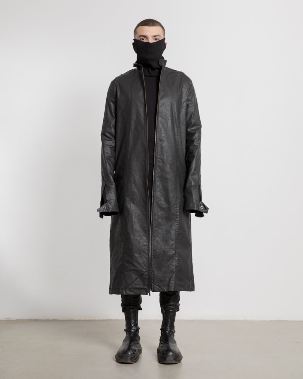 Men Painted Long Jacket - Avant Gardist