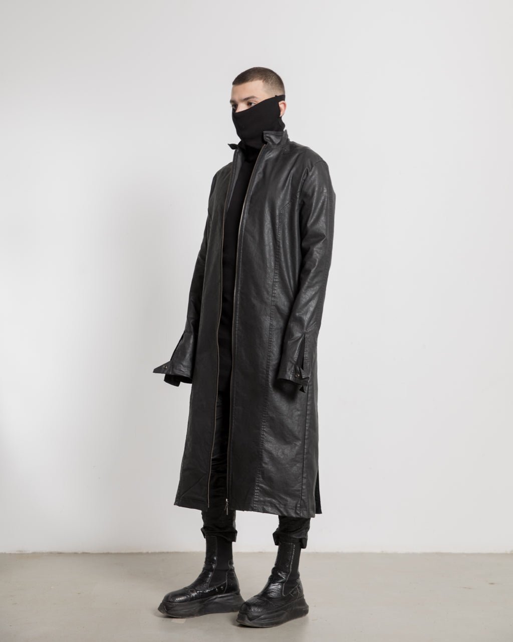 Men Painted Long Jacket - Avant Gardist