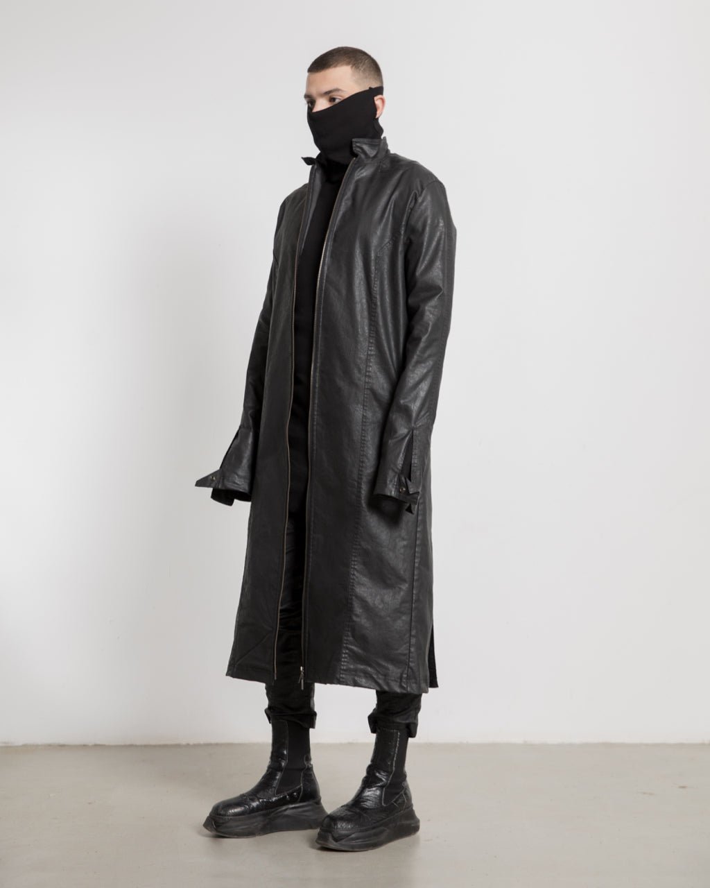 Men Painted Long Jacket - Avant Gardist