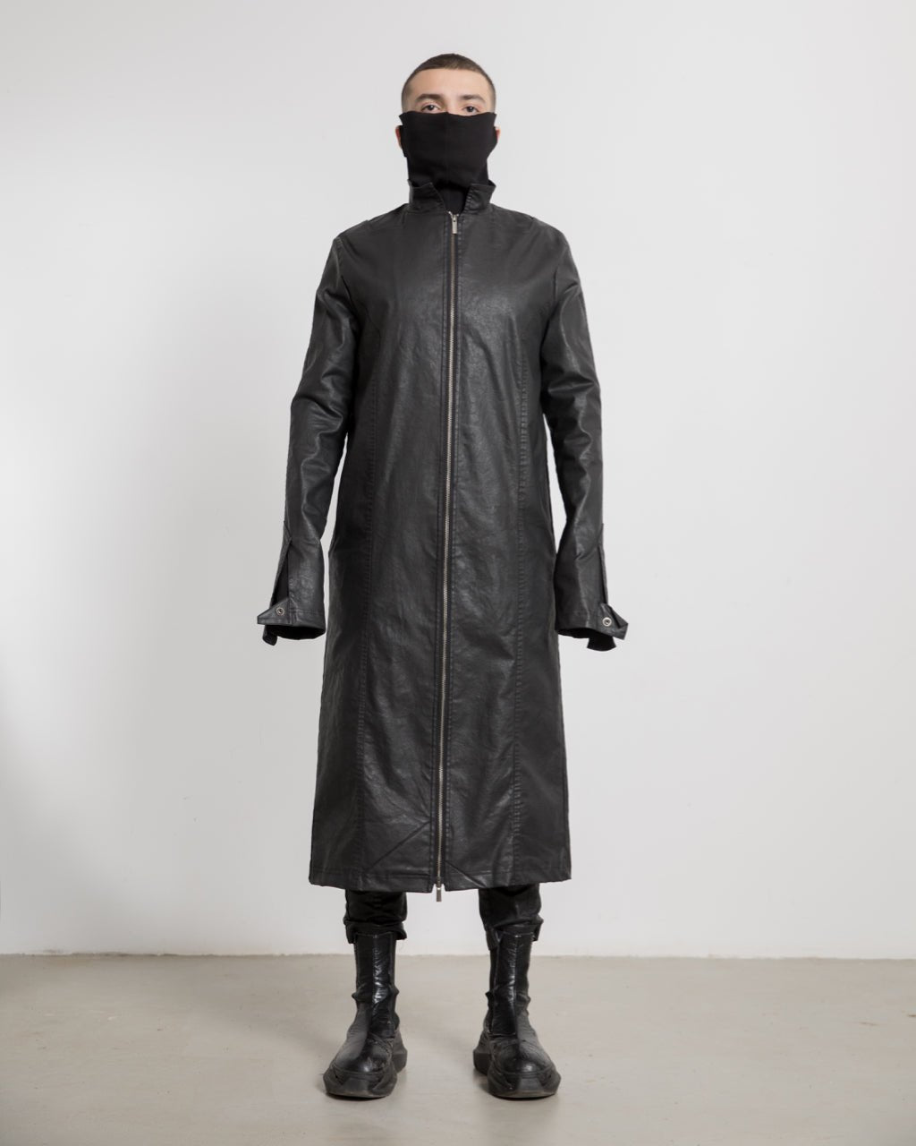 Men Painted Long Jacket - Avant Gardist