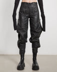 Painted Crop Pants - Avant Gardist