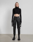 Women Denim Zipped Pants - Avant Gardist