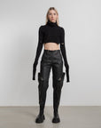 Women Denim Zipped Pants - Avant Gardist