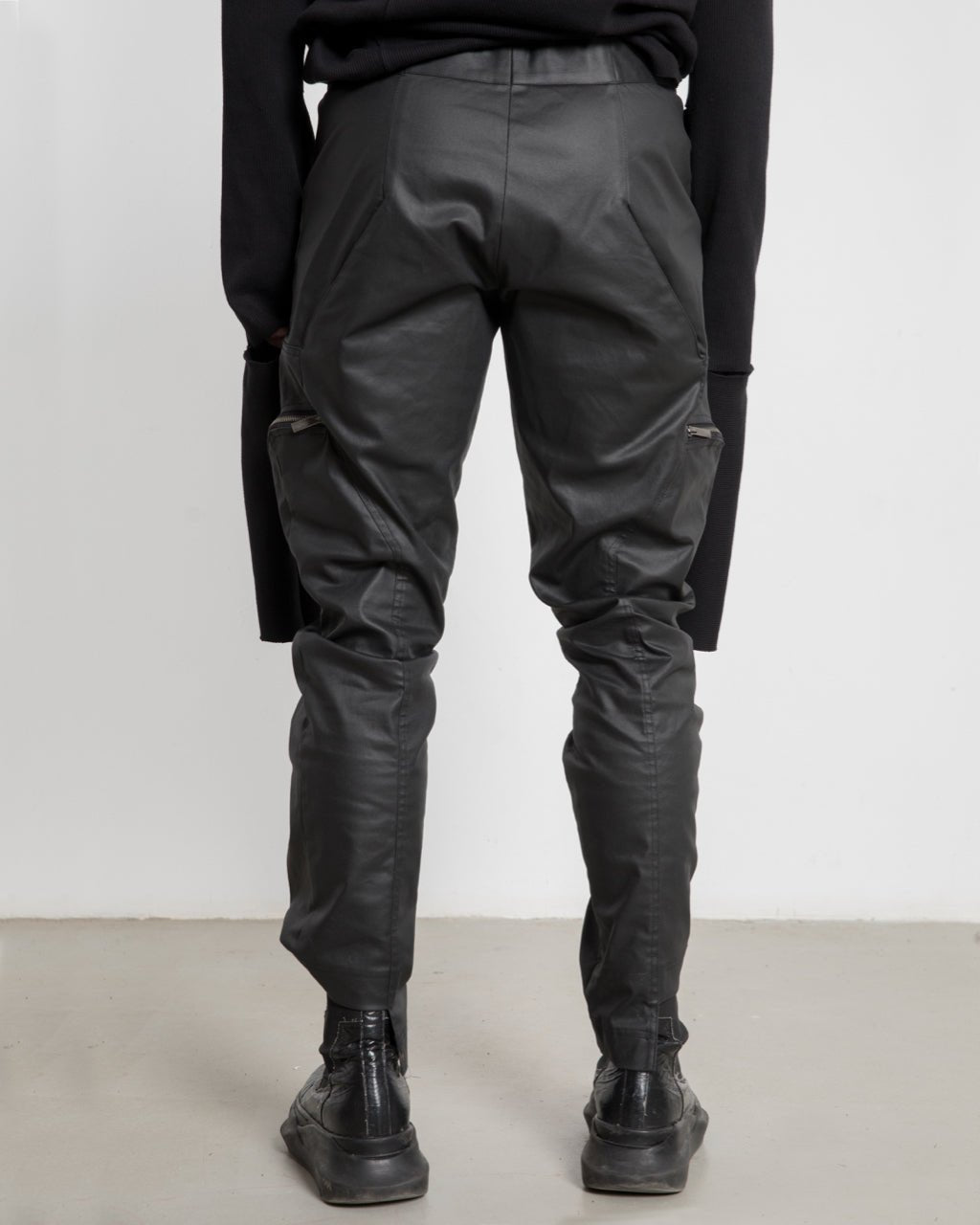 Men Denim Zipped Pants - Avant Gardist