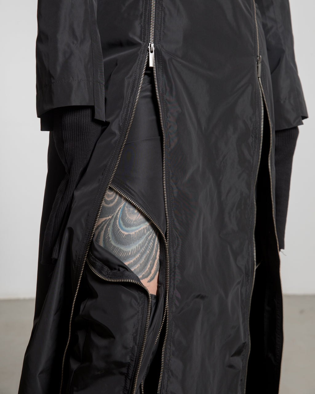 RPES Double Zipped Long Jacket - Avant Gardist