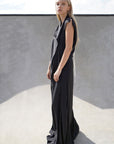 COWL NECK ADJUSTABLE DRESS