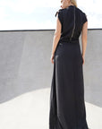 COWL NECK ADJUSTABLE DRESS