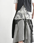 Suit Jacket With Print Lining