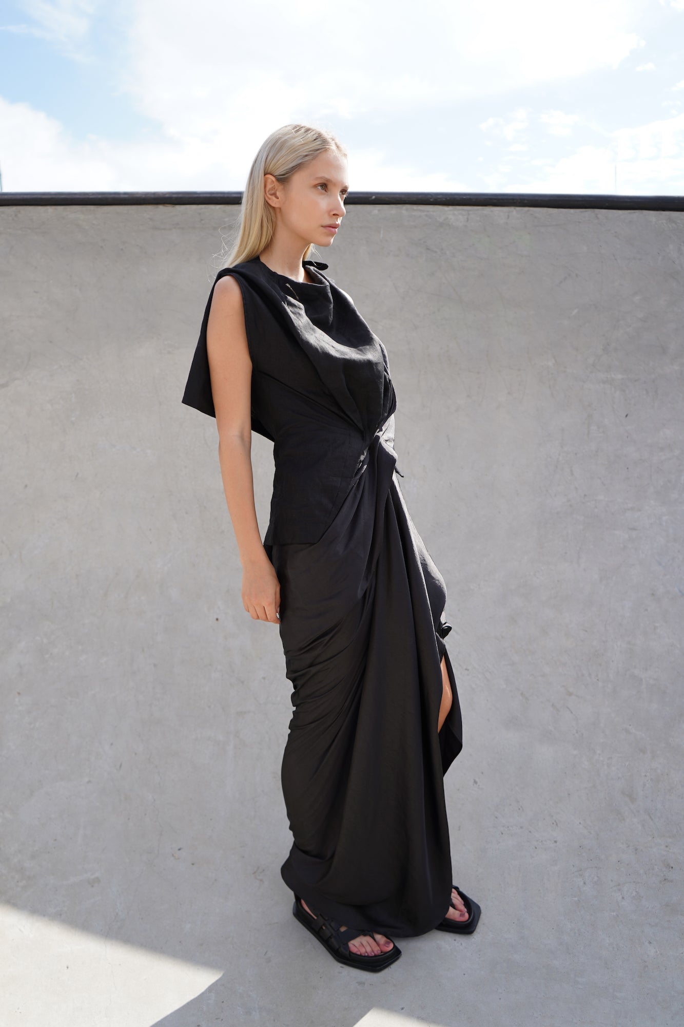 MARIE DECONSTRUCTED DRESS