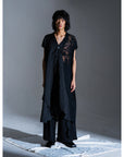 DRESS LACE LONG SHIRT