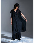 DRESS LACE LONG SHIRT
