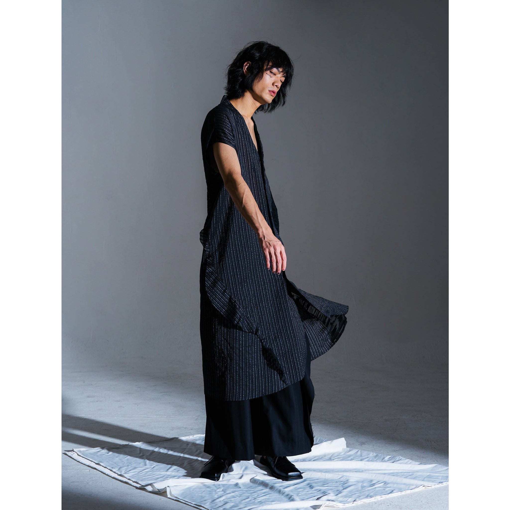 DRESS LACE LONG SHIRT