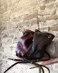 BISON PHONE/ WALLET LEATHER POUCH - WINNIE WITT x 0.hide