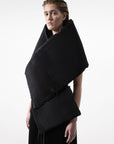 EXAMPLE 5-way transforming piece: clutch / scarf