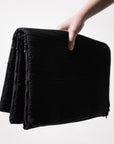 EXAMPLE 5-way transforming piece: clutch / scarf