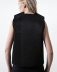 ILLUSION  2-way transforming piece: top / bag