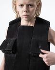 ILLUSION  2-way transforming piece: top / bag