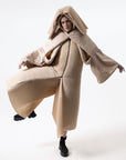 SAMPLE 5-way transforming piece: coat / jumpsuit