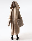 SAMPLE 5-way transforming piece: coat / jumpsuit