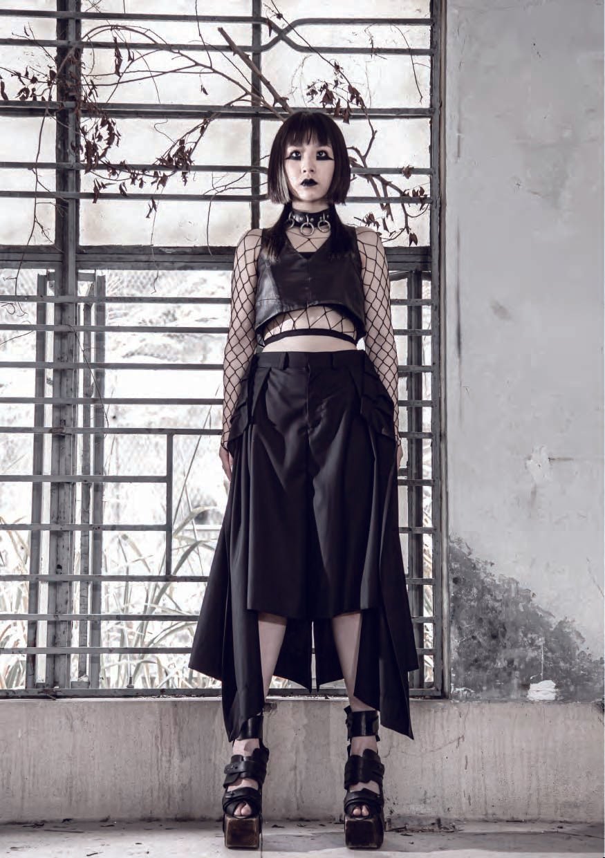 Double Layer Pants - Avant Gardist