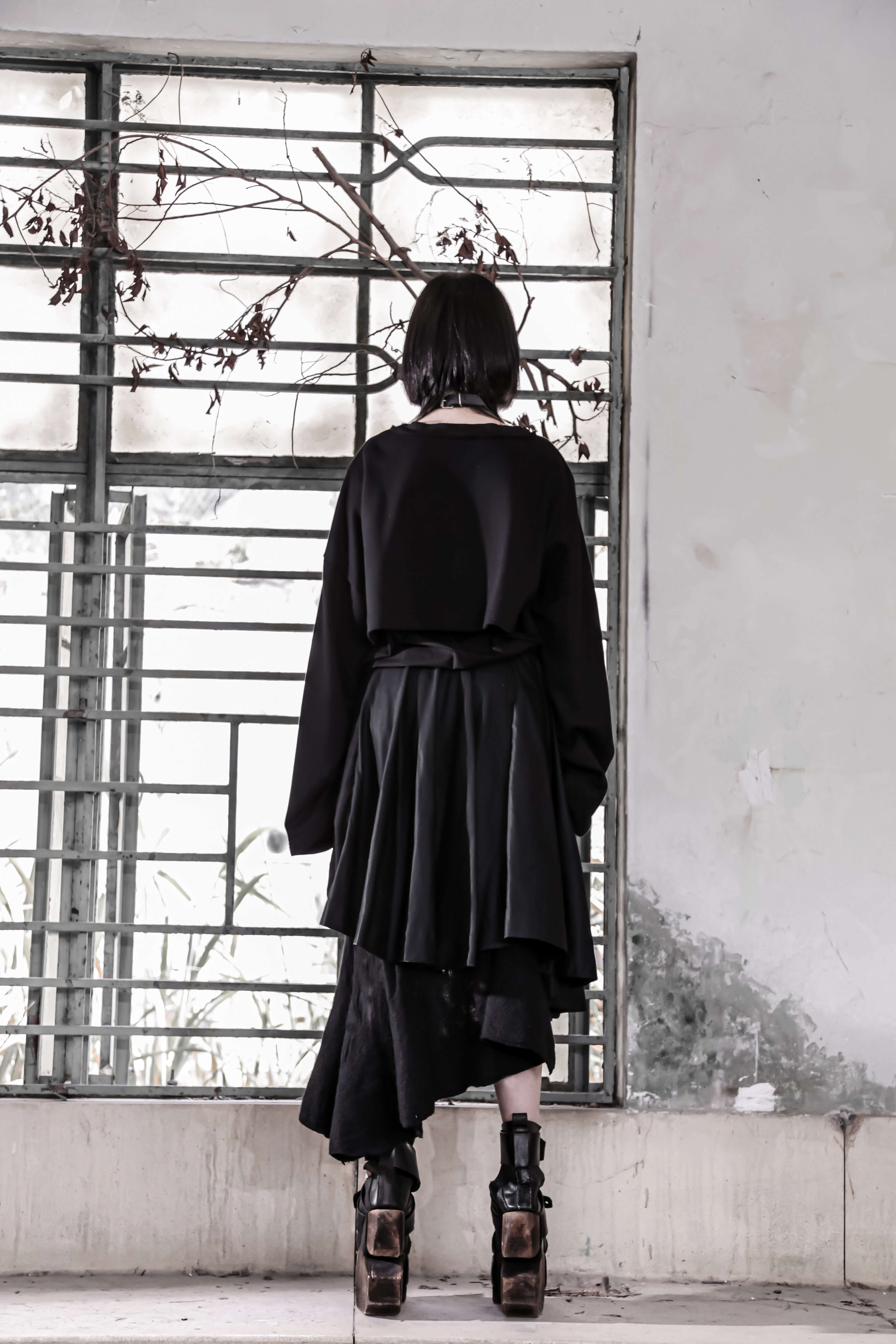 Asymmetric Dress - Avant Gardist