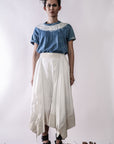 Handmade Shibori Indigo Dye T-shirt - Avant Gardist