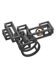 Infinity Art Series - Beads in Infinite Cuboids Ring - Avant Gardist