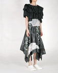 Cape - Smocking & Ruffle