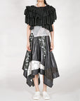Cape - Smocking & Ruffle