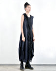 Dress - Ruffles Across Cocoon Dress