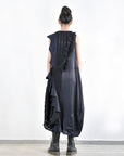 Dress - Ruffles Across Cocoon Dress