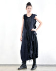 Dress - Ruffles Across Cocoon Dress