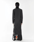 SOUND-WAVE PRINTS LONG SHIRT