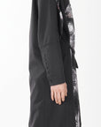 SOUND-WAVE PRINTS LONG SHIRT