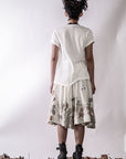 Handmade Botanical Print Skirt