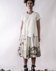 Handmade Botanical Print Skirt
