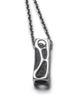 Envelop - Silver necklace with original clasp - Avant Gardist