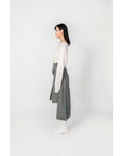 ROCK AND SKIN PANEL SKIRT
