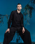 Deconstructed Collar Tie Shirt - Avant Gardist