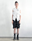 Shirt - Gathered Circle Ruffle
