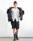 Shirt - Gathered Circle Ruffle