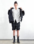 Shirt - Gathered Circle Ruffle