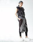 Shirt - Gathered Circle Ruffle