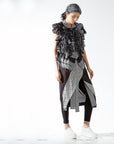 Shirt - Gathered Circle Ruffle