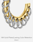 IVONOVI - Multiple Piercings Hoop Earring - Avant Gardist